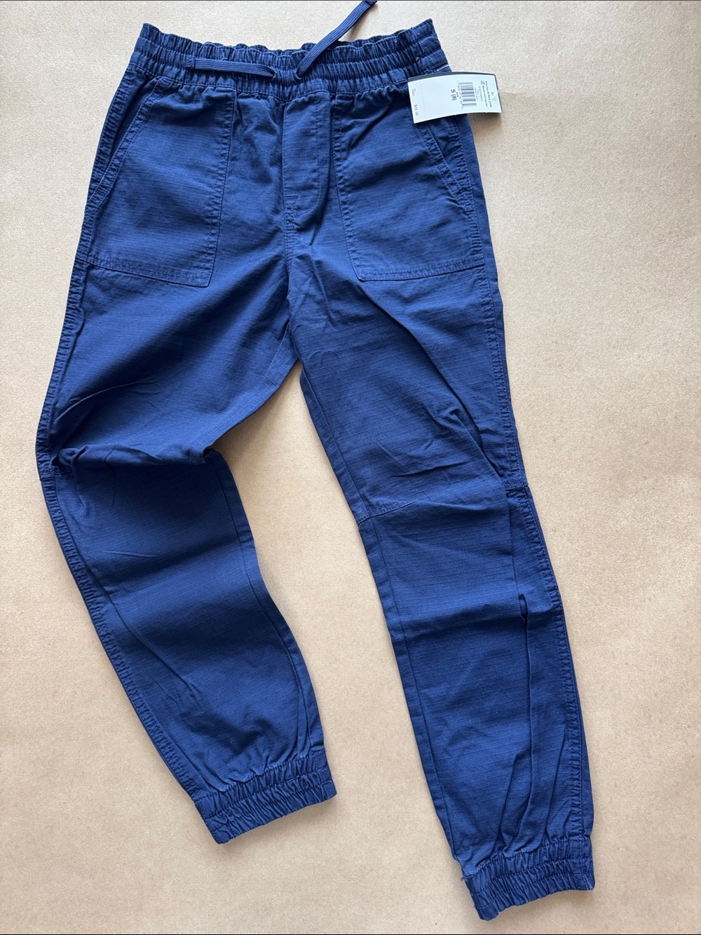 Polo by Ralph Lauren Boys Navy Elastic-Waist Jogger Pants